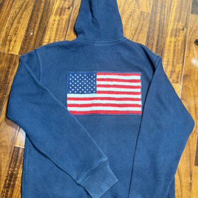 Polo Jeans Co Ralph Lauren USA Flag