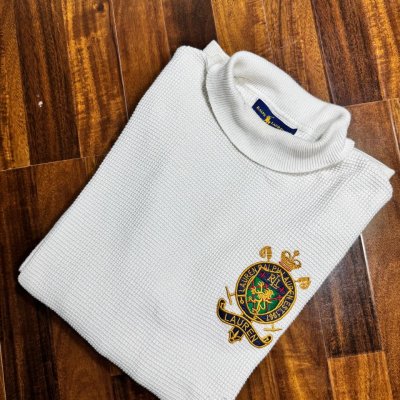 Polo Ralph Lauren White Turtleneck