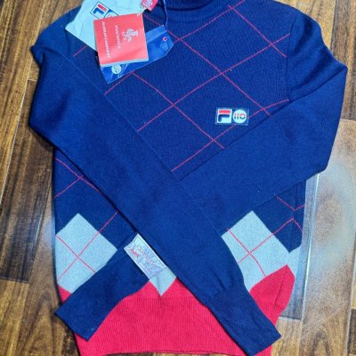 Brand New Fila Cashmere Sweater