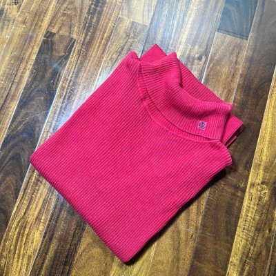 90s Lauren Ralph Lauren ribbed turtleneck sweater