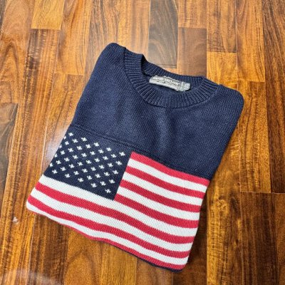 David Taylor USA Flag Sweater