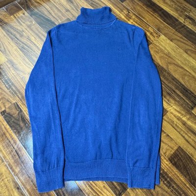 Lauren Ralph Lauren Royal Blue Turtleneck Knit Sweater
