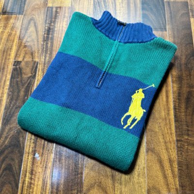 Ralph Lauren Cable Knit Sweater 100% Cotton Size L