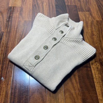Lauren Ralph Lauren Button Collar Knit Size S