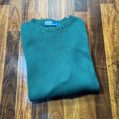Polo Ralph Lauren Emerald Cable Knit Sweater