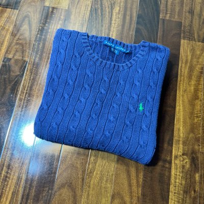 Ralph Lauren Cable Knit Sweater Size XL