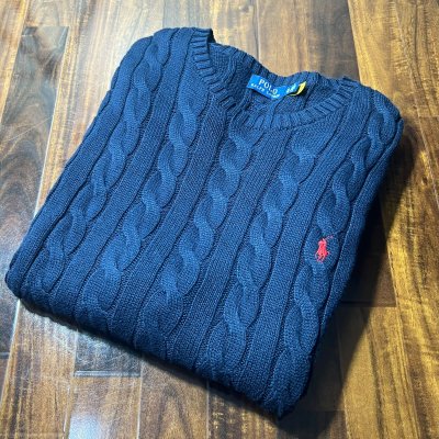 Polo by Ralph Lauren Cable Knit Crew Sweater