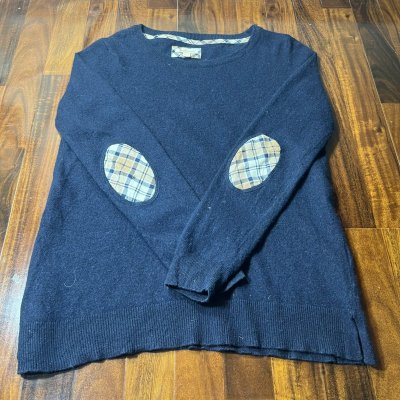 Barbour  Crewneck with Tartan Sweater