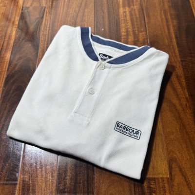 Barbour International Stripe Pique Polo