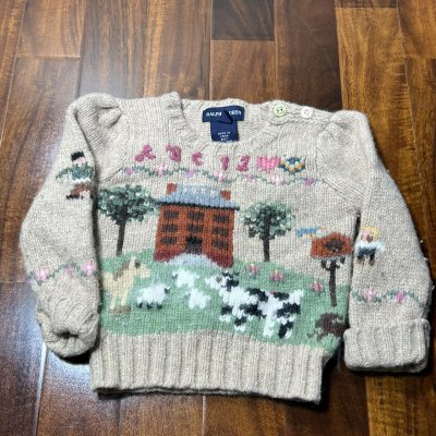 Ralph Lauren Beige Cardigan Size M