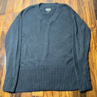 Barbour International V-Neck Knit Sweater