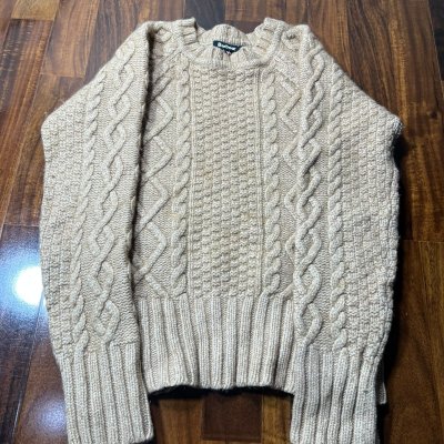 Barbour Cable Knit Sweater Size 12