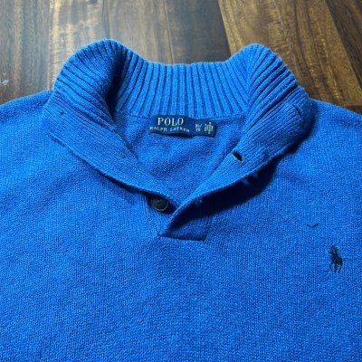 Polo Ralph Lauren 3-Button Neck Sweater
