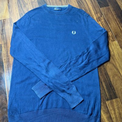 Fred Perry Neck Knit Sweater