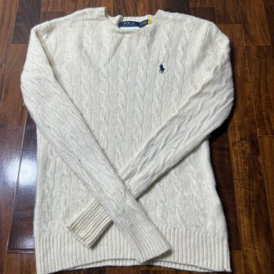 Polo Ralph Lauren Cable Knit Crew Neck Sweater