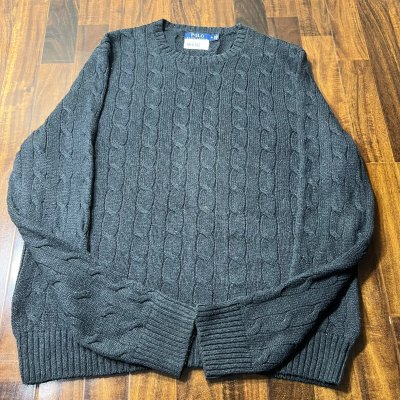Polo Ralph Lauren Cable Knit Crew Neck Sweater