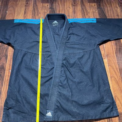Adidas Response 2.0 BJJ Gi Jacket | Black | 3 Stripes | Size A2 | 62cm P2P | 70cm Length