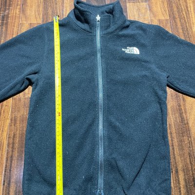 The North Face Black Fleece Jacket S | 18" P2P | Full Zip | Classic TNF