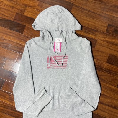 Polo Jeans Co. Ralph Lauren Hoodie M | Grey USA Flag Hoodie 2000s | M - 2948