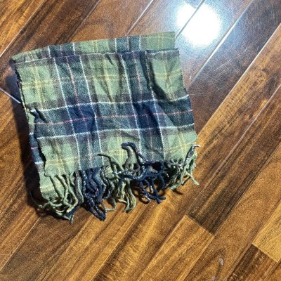 Barbour Scarf One Size | Modern Tartan Lambswool Scarf Fringe | Unisex
